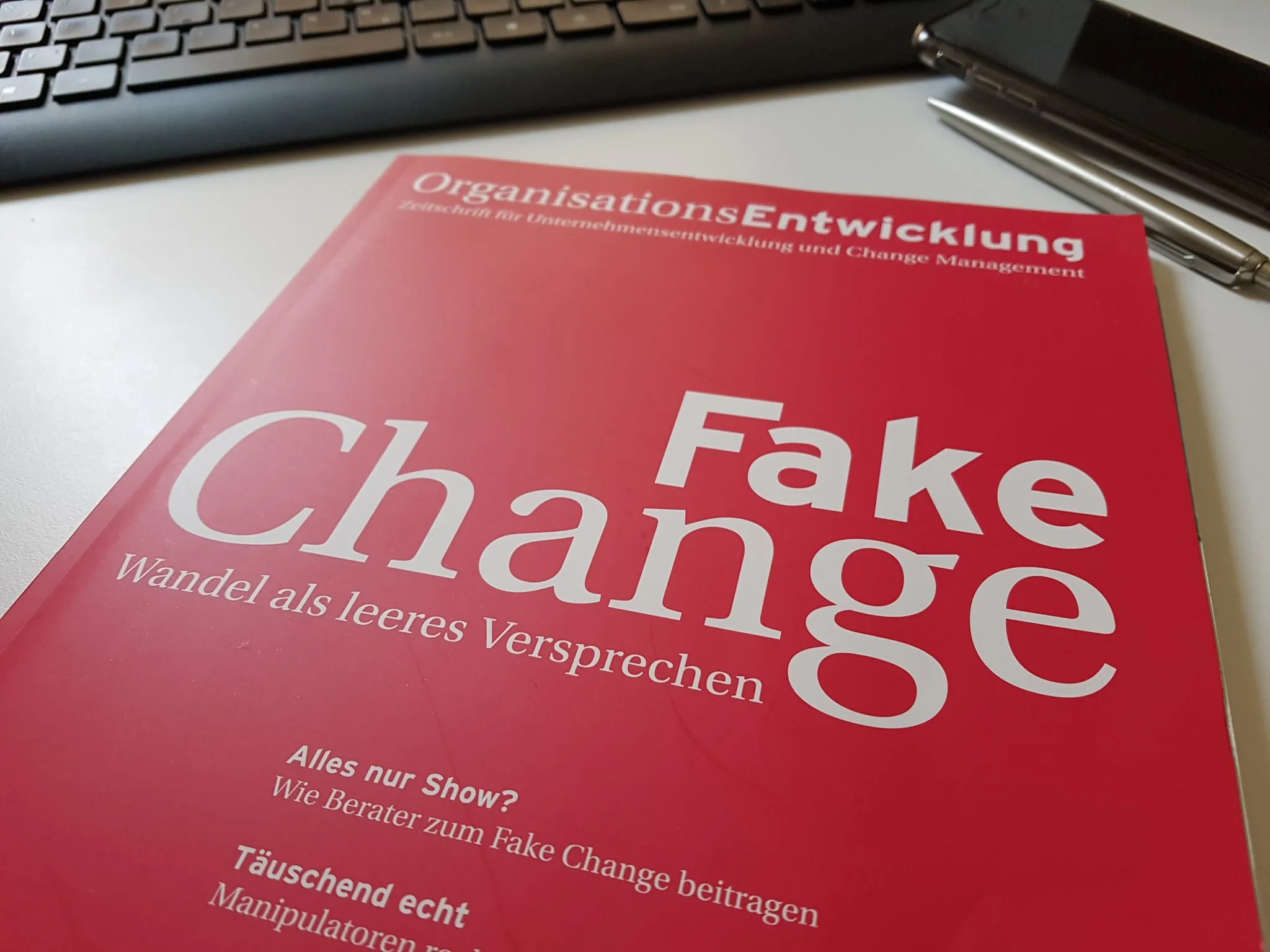 Von Fehlerkultur und Fake Change